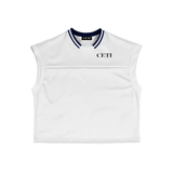 Sleeveless Mesh Shirt