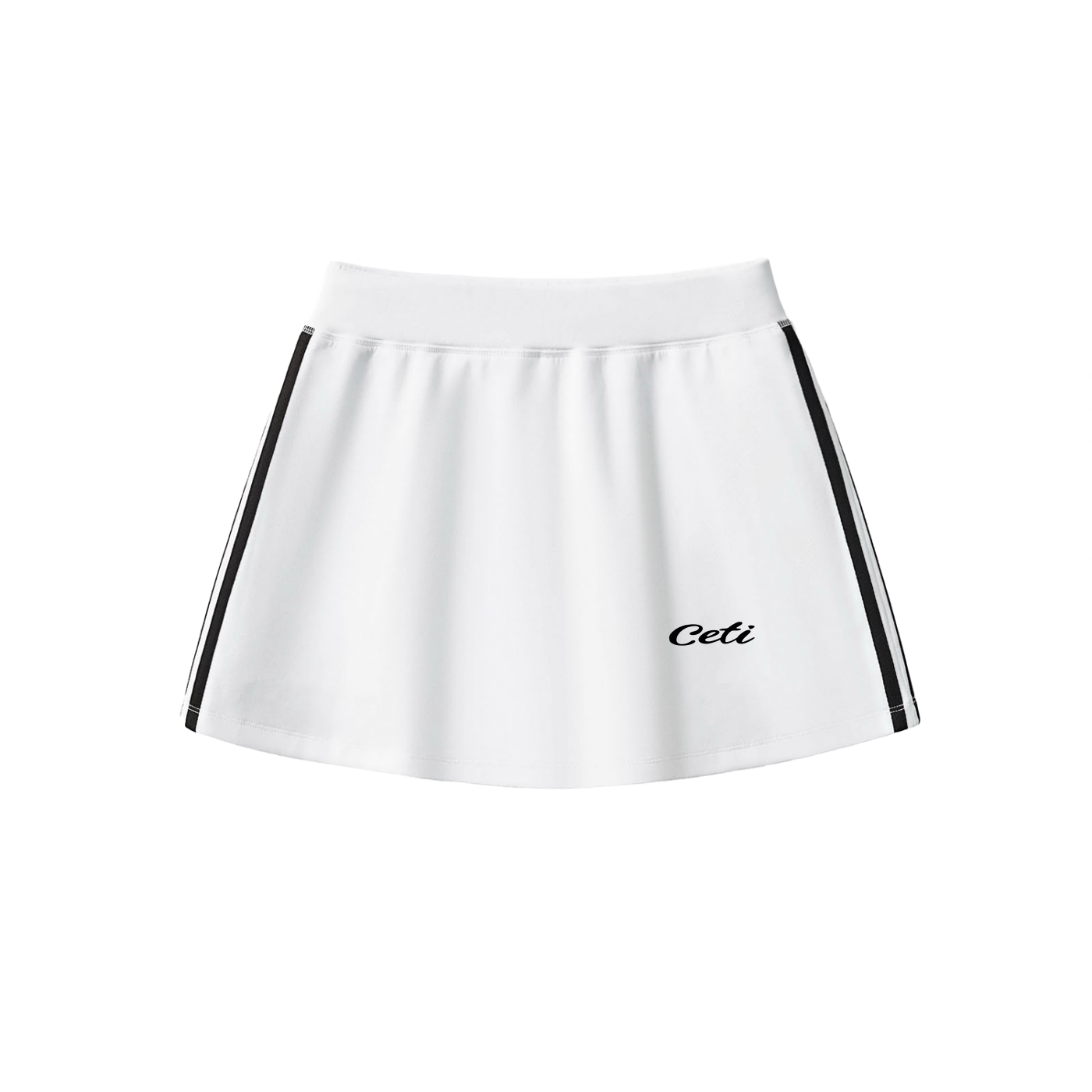 White  Cooling Performance Skirt